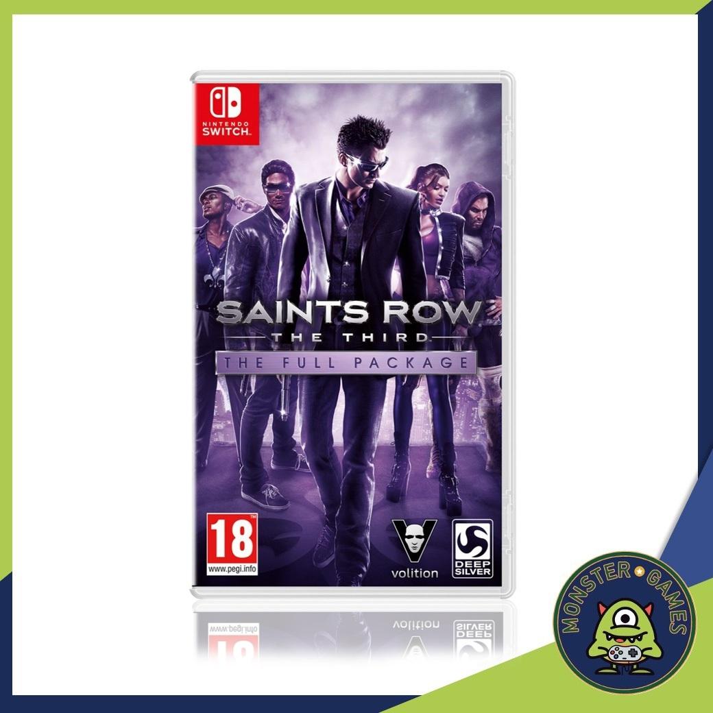 Saints Row The Third Nintendo Switch game (The full package)(Saint Row