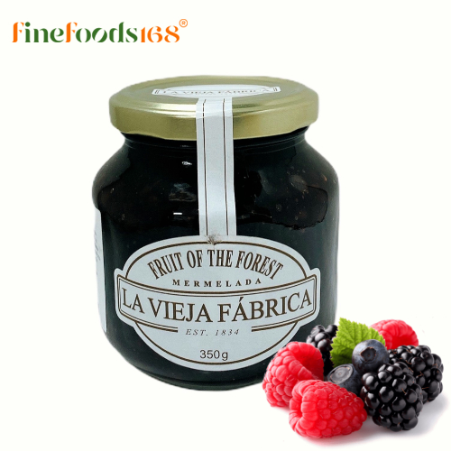 ลา เวียฮา ฟาบริกา แยมผลไม้รวม 350 กรัม La Vieja Fabrica Fruit of Forest Jam 350 g.