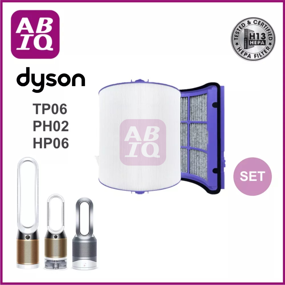 ABIQ ไส้กรองเครื่องฟอกอากาศ Glass HEPA H13 Filter สำหรับ Dyson Pure