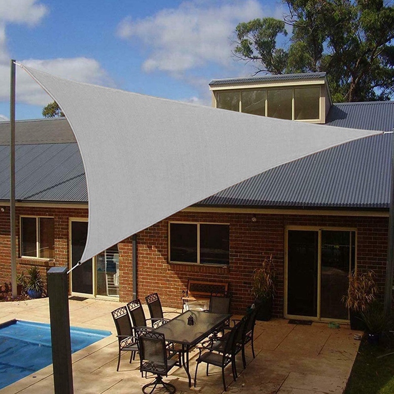 Sunshade Canopy Triangular Sun Shade Sail UVResistant Shade for Patio