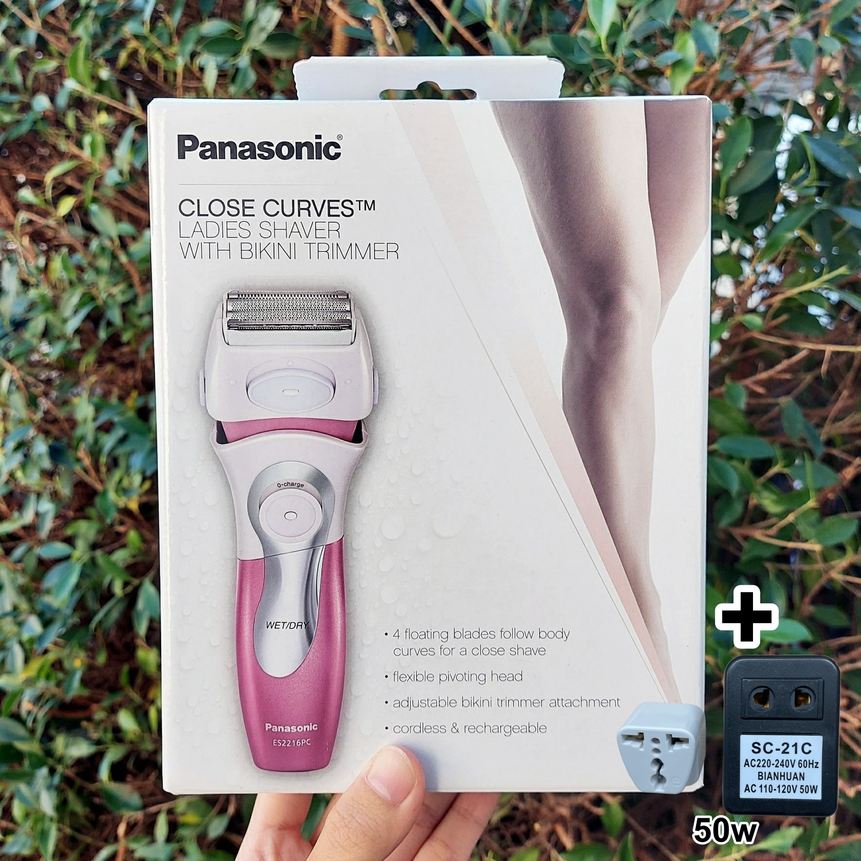 เครื่องโกนขนไฟฟ้า สำหรับผู้หญิง Close Curves™ Ladies Shaver with