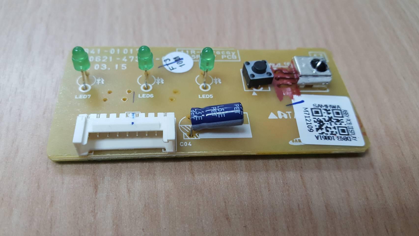 ตัวรับสัญญาณรีโมทแอร์ซัมซุง/PCB SUB-DISPLAY/SAMSUNG/DB93-10861A/อะไหล่แท้