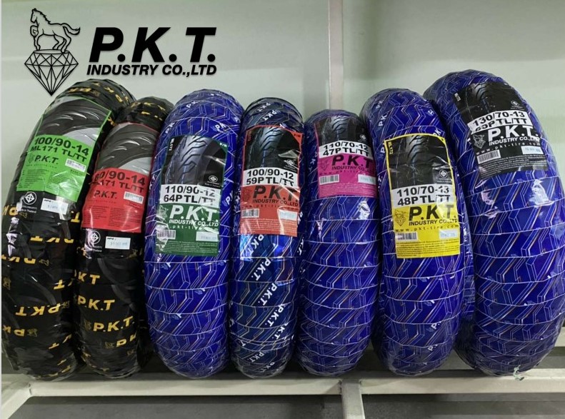 ยางนอก PKT TUBELESS ขอบ 12 , 13 , 14 ML172 (ไม่ใช้ยางใน)