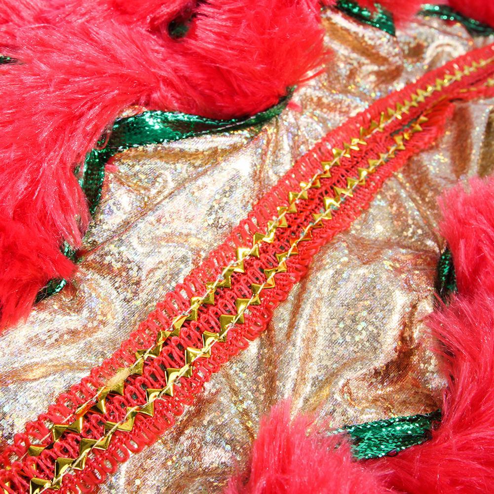 Dog Costume Lion Dance Dog Costume Chinese New Year Style Costume Cute