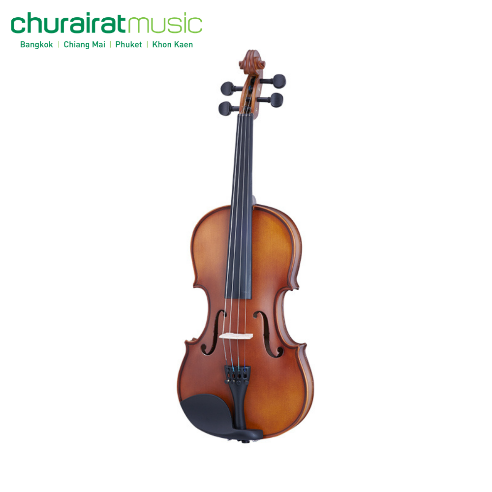 Violin : Custom SV-1 ไวโอลิน สีไม้ธรรมชาติ กึ่งเงากึ่งด้าน by Churairat Music