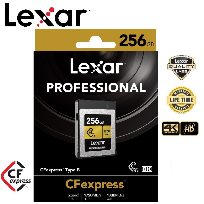 Lexar 256GB Professional CFexpress