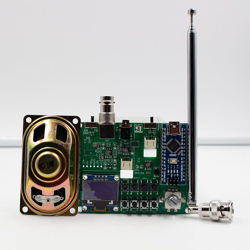 SI4732 All Band Radio FM AM (MW and SW) SSB with Speaker Battery - Car ...