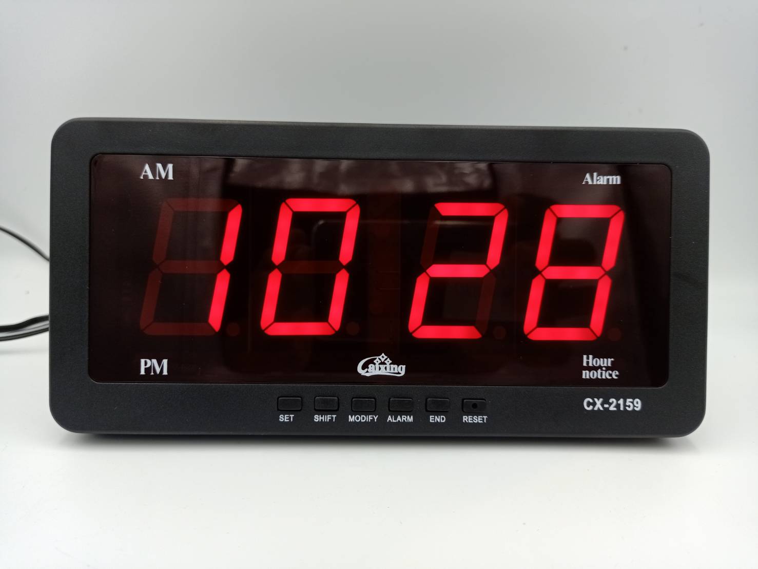 นาฬิกาดิจิตอล LED DIGITAL CLOCK รุ่น2159/ตั้งโต๊ะหรือติดผนังก็ได้ on