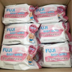 **[12 ห่อ 480 แผ่น]** ทิชชู่เปียก FUJI BABY WIPES แผ่นทำความสะอาดสูตรอ่อนโยนสำหรับเด็ก //ลดล้างสต๊อก//