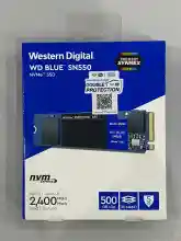 ภาพขนาดย่อของภาพหน้าปกสินค้า500 GB / 1TB SSD (เอสเอสดี) WD BLUE SN550 PCIe NVMe M.2 2280 (WDS500G2B0C/WDS100T2B0C) มีของพร้อมส่ง จากร้าน Winburg BK บน Lazada ภาพที่ 3