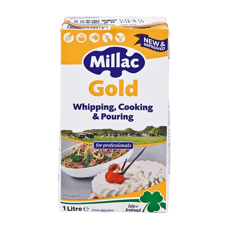 ❐  วิปปิ้งครีมมิแลคโกลด์Millac Gold Whipping Cream 1L