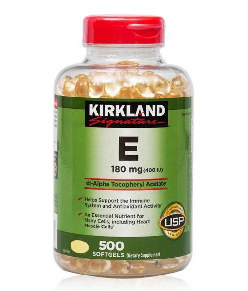 Kirkland Signature Vitamin E 400IU,500 Softgels