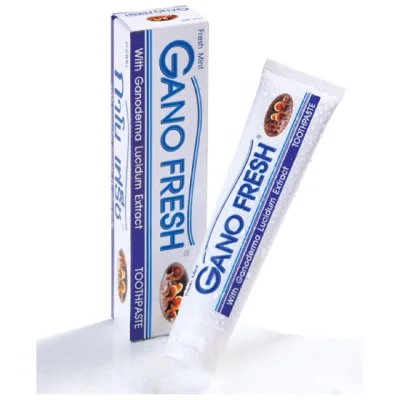 ยาสีฟันกาโนเฟรซ ผสมเห็ดหลินจือ (Gano Fresh Toothpaste with Ganoderma Lucidum)