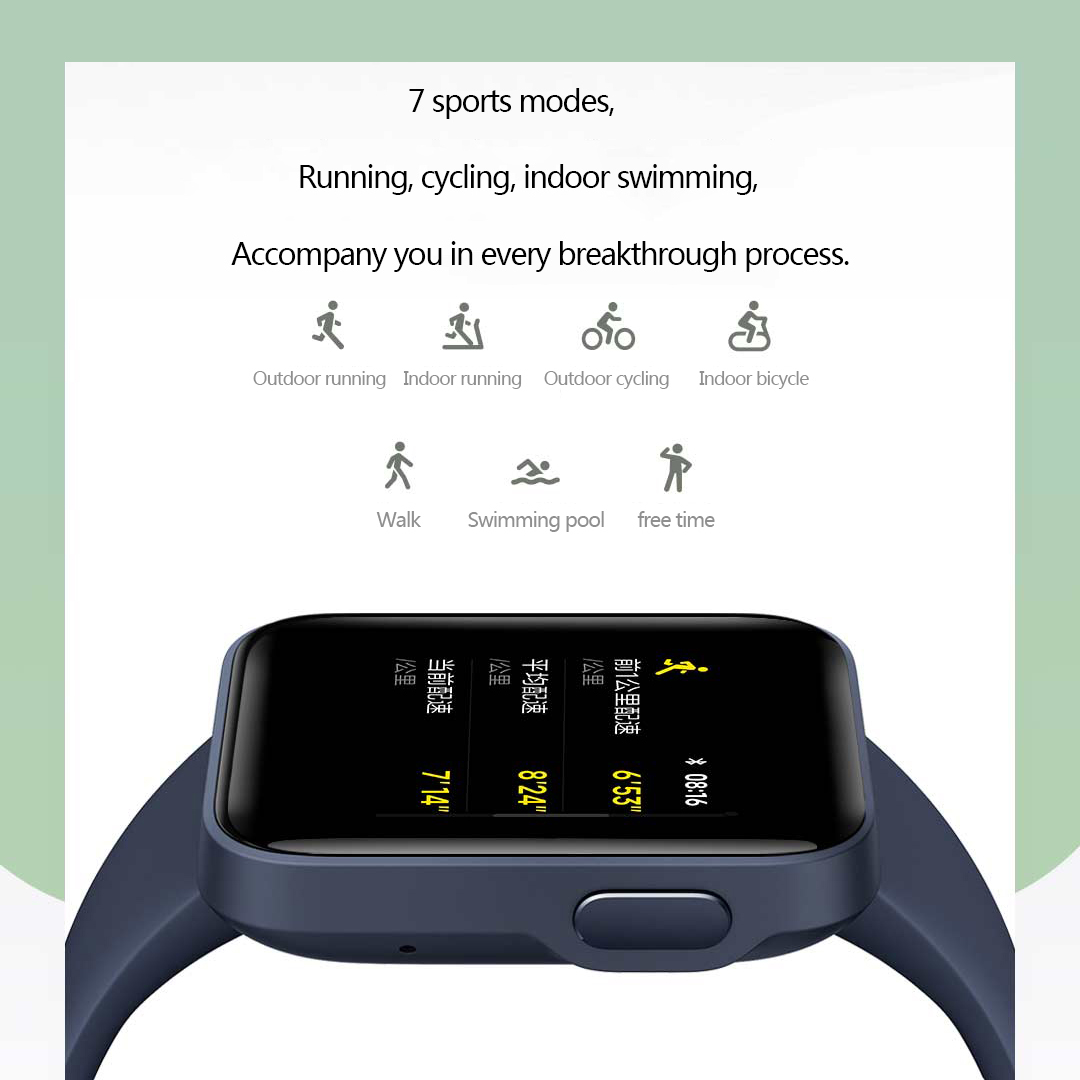 Wristband IP68 Waterproof with nfc 35g 1.4inch highdefinition l