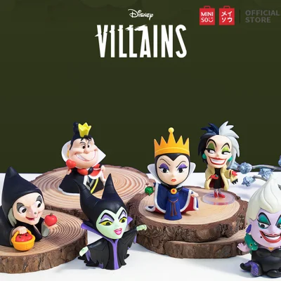 MINISO กล่อง กล่องสุ่มโมเดล คอลเลคชั่นวายร้ายดิสนี่ย์ Disney Villains Collection Figure Box ลิขสิทธิ์แท้จากดิสนี่ย์ Disney authorized