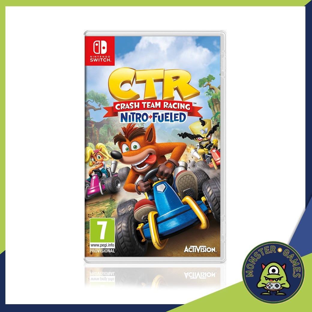 Crash Team Racing Nitro Fueled Nintendo Switch Game แผ่นแท้มือ1