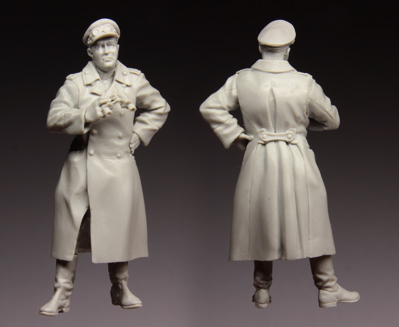 1-35 Resin Figures Model Kits WW2 Soviet officers 410 Unassembled ...