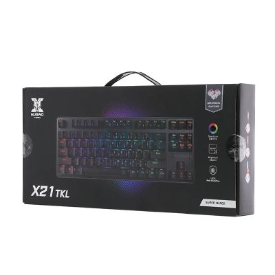 KEYBOARD NUBWO-X X21 TKL BLUE-SWITCH (Black)