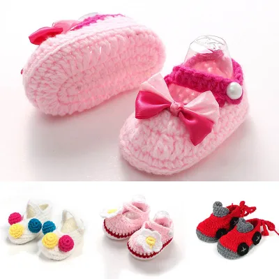 I Love Daddy Mummy Baby Shoes Soft Weaving Newborn Baby Flats Shoes For Girl Boy