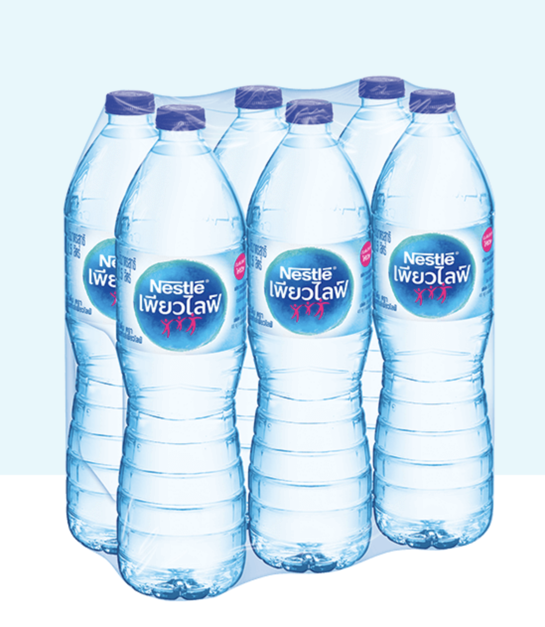 น้ำดื่ม Nestle เนสท์เล่ เพียวไลฟ์ ขนาด 1500ml ยกแพ็ค 6ขวด น้ำดื่มคุณภาพจากแหล่งน้ำใต้ดินธรรมชาติ