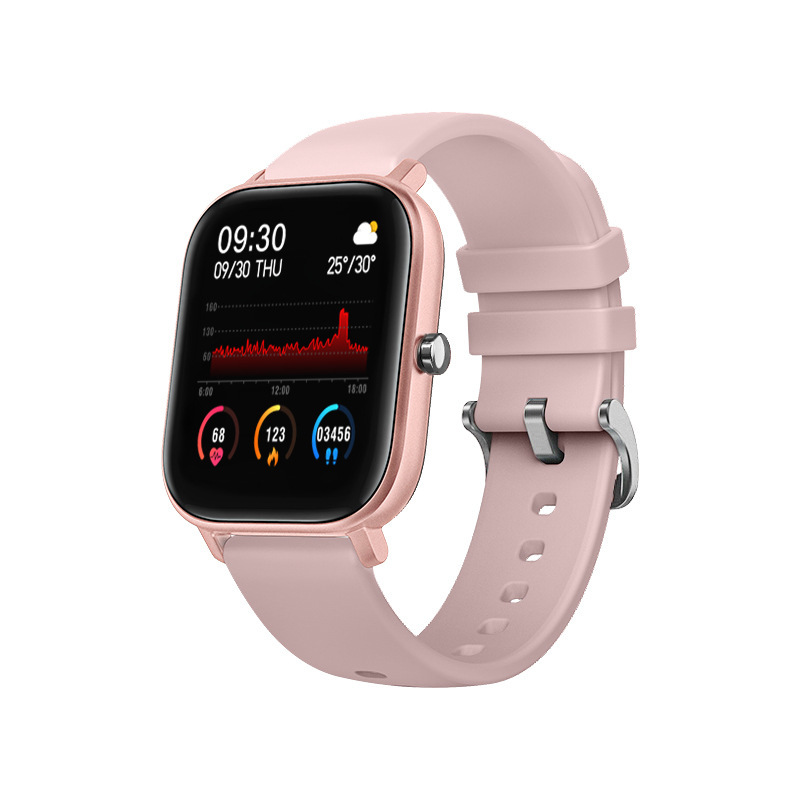 รุ่นใหม่ Smart Watch สมาร์ทวอทช์ นาฬิกาสัมผัส นาฬิกาผู้หญิงผู้ชาย ออกกำลังกาย โทรเข้าออกได้ กันน้ำIPX7 เหมาะสำหรับApple HUAWEI Xiaomi Samsung Oppo Bluetooth Call