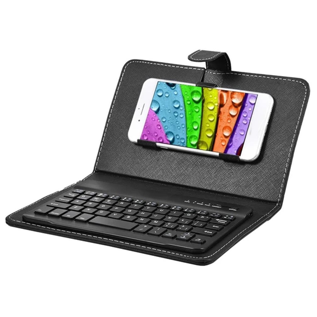 2021Portable Leather Case Protective Cover with Bluetooth-compatible ...