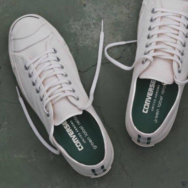 Converse jack purcell green label relaxing best sale