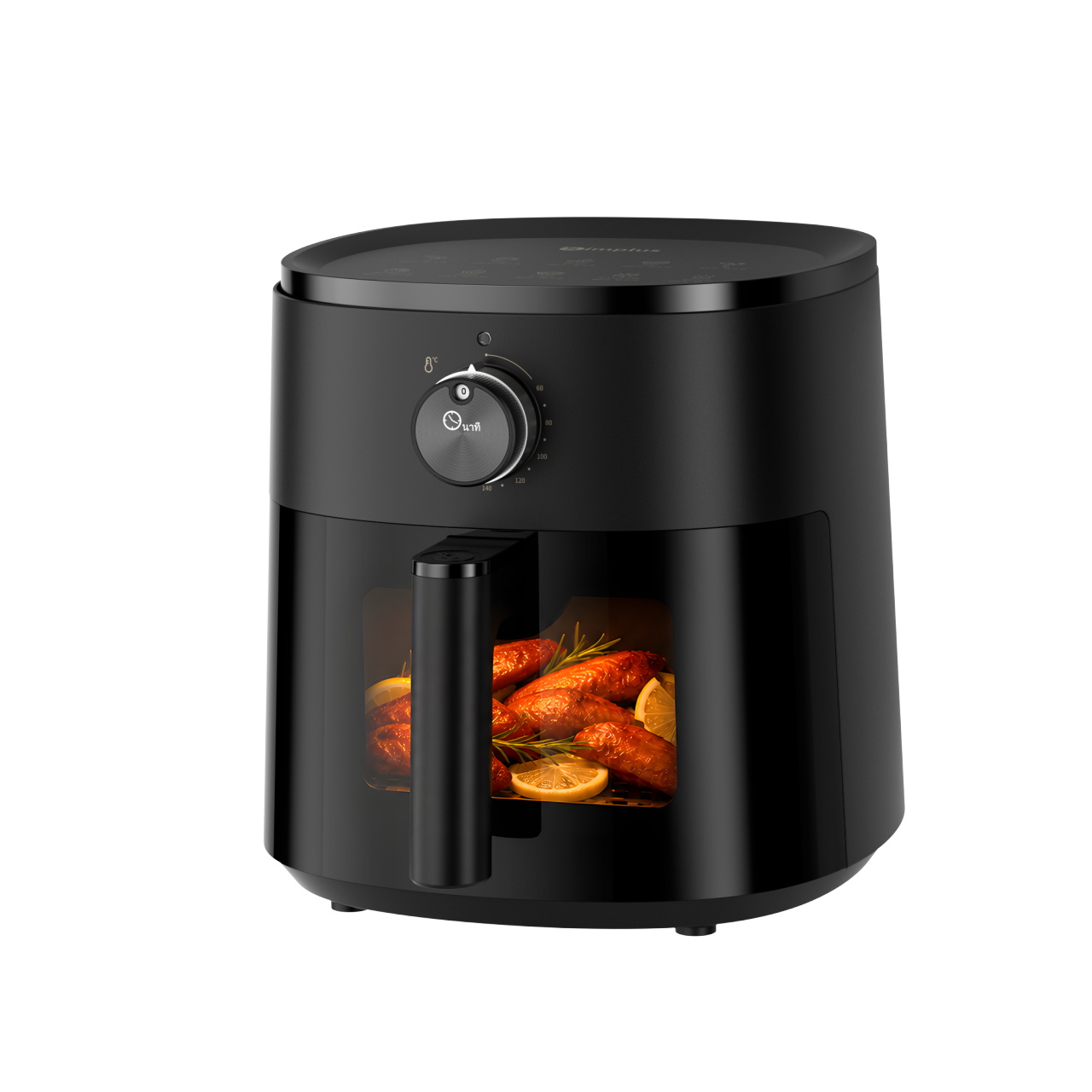 ⚡️พร้อมส่ง⚡️Simplus Air Fryer รุ่นใหม่ หม้อทอดไร้น้ำมัน ความจุขนาดใหญ่ 5.5L ตะแกรงที่ถอดออกได้ มัลติฟังก์ชั่นใช้ได้หลากหลาย KQZG008