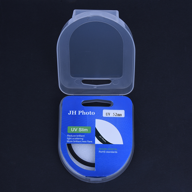 Lens Cap + Hood + UV Filter Compatible with 52mm Nikon D3100 DGHDHRHE