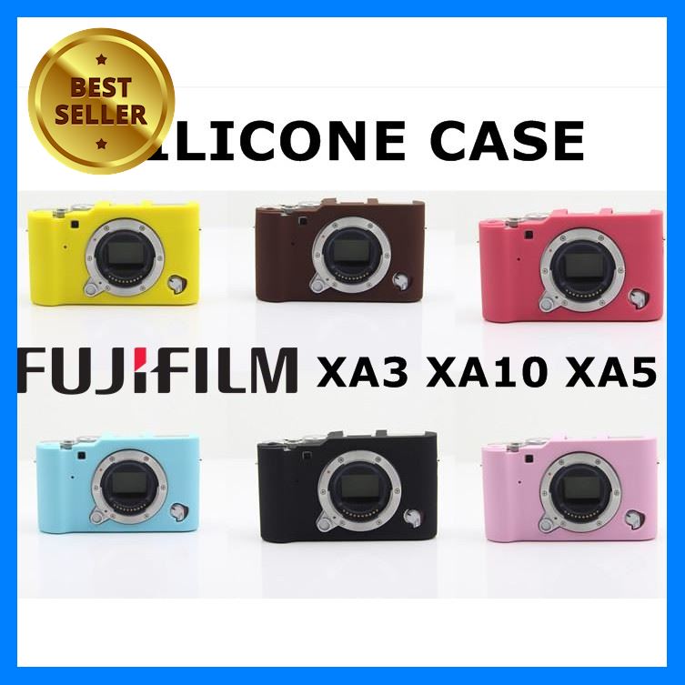 เคส Fuji XA5,XA3 ,XA10 ซิลิโคน เลือก 1 ชิ้น อุปกรณ์ถ่ายภาพ กล้อง Battery ถ่าน Filters สายคล้องกล้อง Flash แบตเตอรี่ ซูม แฟลช ขาตั้ง ปรับแสง เก็บข้อมูล Memory card เลนส์ ฟิลเตอร์ Filters Flash กระเป๋า ฟิล์ม เดินทาง