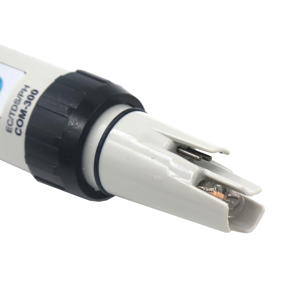 HM ดิจิตอล COM-300 EC TDS PH 4 in 1 Combo Meter Tester Tester กันน้ำที่ ...