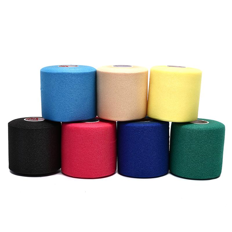 Ruif 7cm*27.5m Foam Bandage Elastic Adhesive Muscle Bandage Athletic
