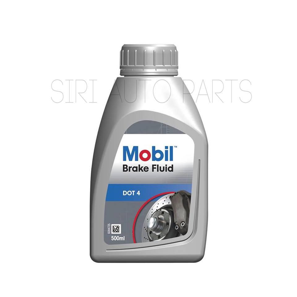 น้ำมันเบรค Mobil Break Fluid DOT4 ขนาด 0.5 ลิตร