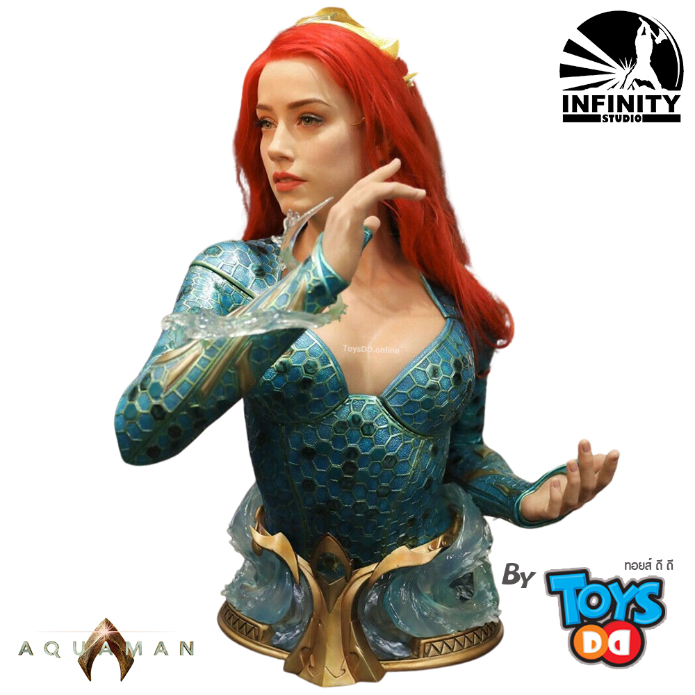 コミック・アニメ Aqua-Infinity Studio Mera Life Size Bust Aquaman: Mera 1:1 LIfe Size Bust - Spec Fiction Shop