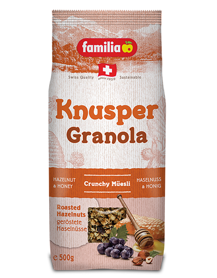 Familia Knusper Granola แฟมิเลีย กราโนล่า 500g.