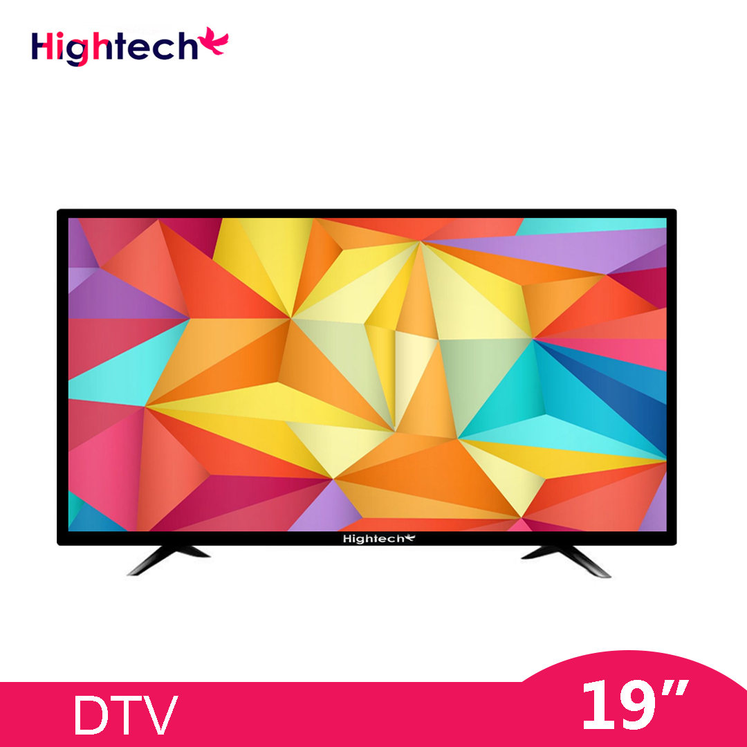 ทีวีจอแบน Hightech ขนาด19นิ้ว LED Digital TV รุ่น 19H T2-WD1