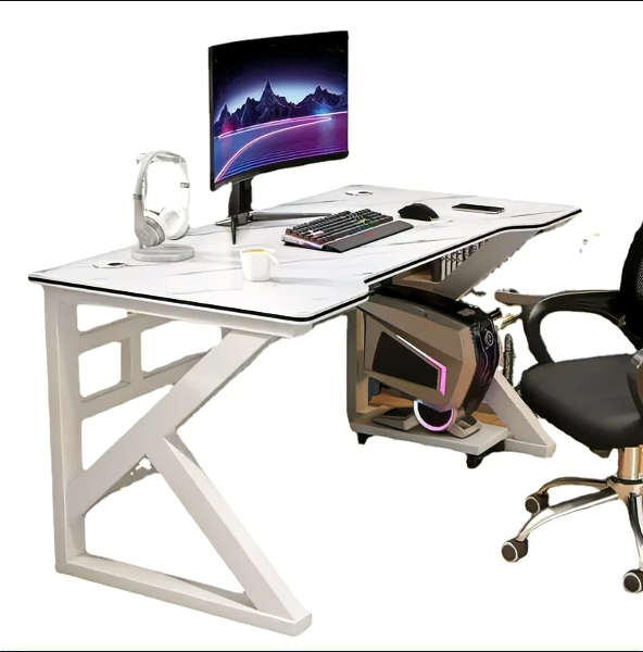 Computer Desk,Laptop Table with Storage for Controller,60 Inches
