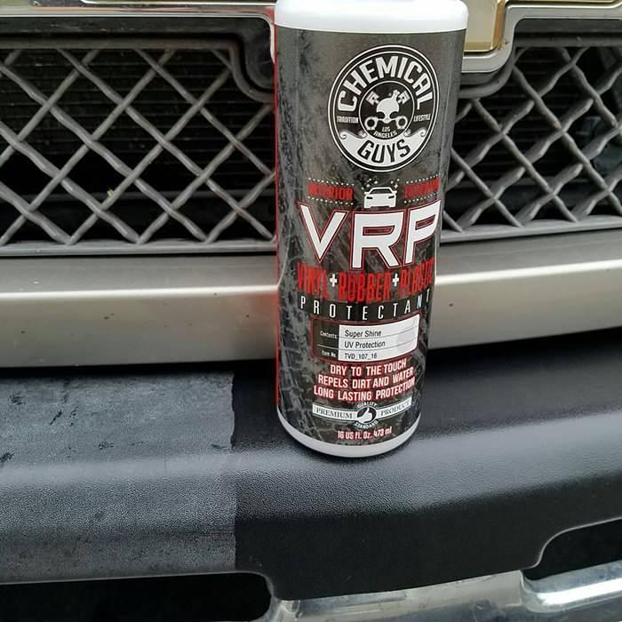 แนะนำ เคลือบยาง เคลือบพลาสติกดำ Chemical Guys VRP Dressing (ขวดแท้