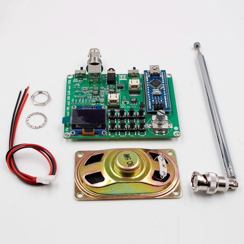 SI4732 All Band Radio FM AM (MW and SW) SSB with Speaker Battery - Car ...