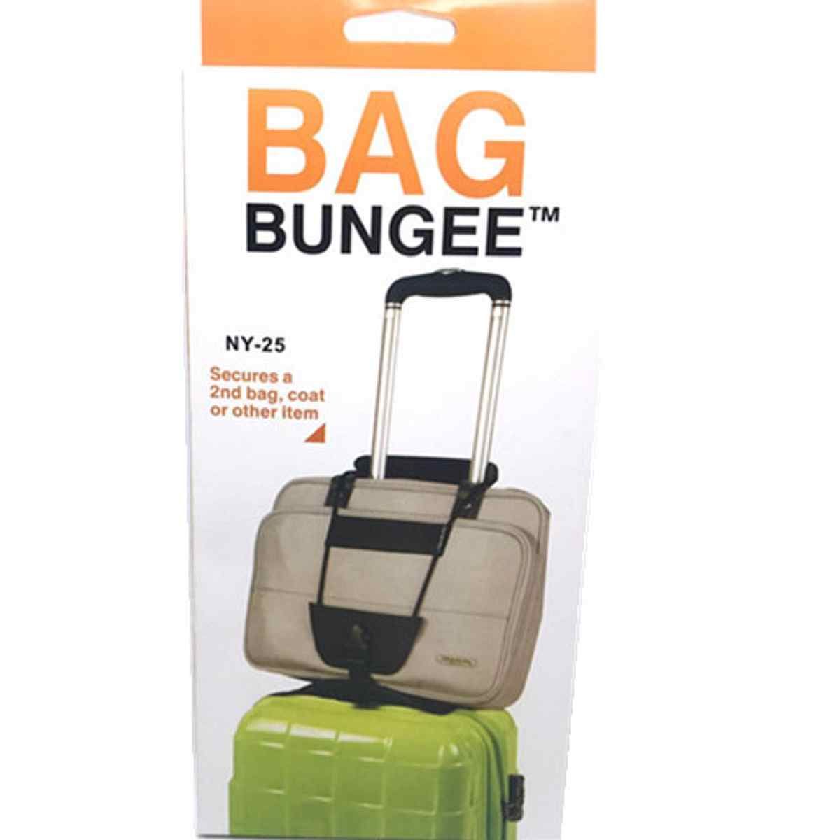 สายรัดกระเป๋าเดินทาง ที่รัดกระเป๋า สายรัด Bag Bungee  (สายรัดกระเป๋า สีดำ)