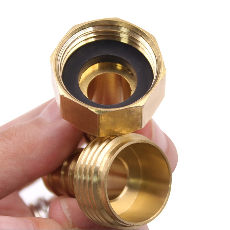 Brass Garden Water Pipe Connection Tool Set Water Pipe Repair Kit 5/8