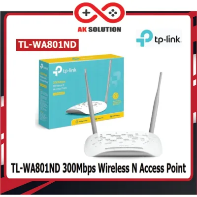 TP-Link TL-WA801N, 300Mbps Wireless N Access Point อุปกรณ์ขยายสัญญาณไวไฟ