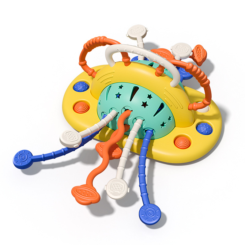 Montessori Sensory Development ของเล่นเด็กดึง String Sensorial Teether ...