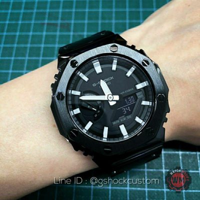 นาฬิกา GA-2100-1A Custom กรอบสายMetal Black ของแท้ ประกัน1ปี นาฬิกา GA-2100-1A Custom กรอบสายMetal Black ของแท้ ประกัน1ปี