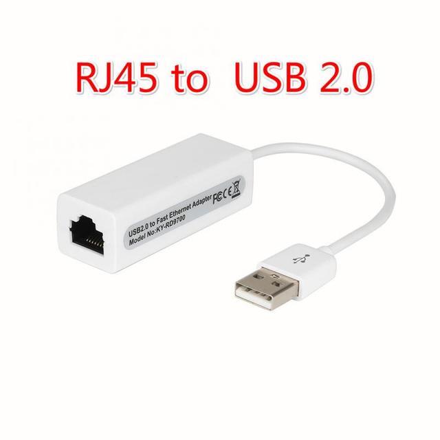 Lan RJ45 Adapter For USB To Lan Computer Lan Adaptor Cable Adapters Network