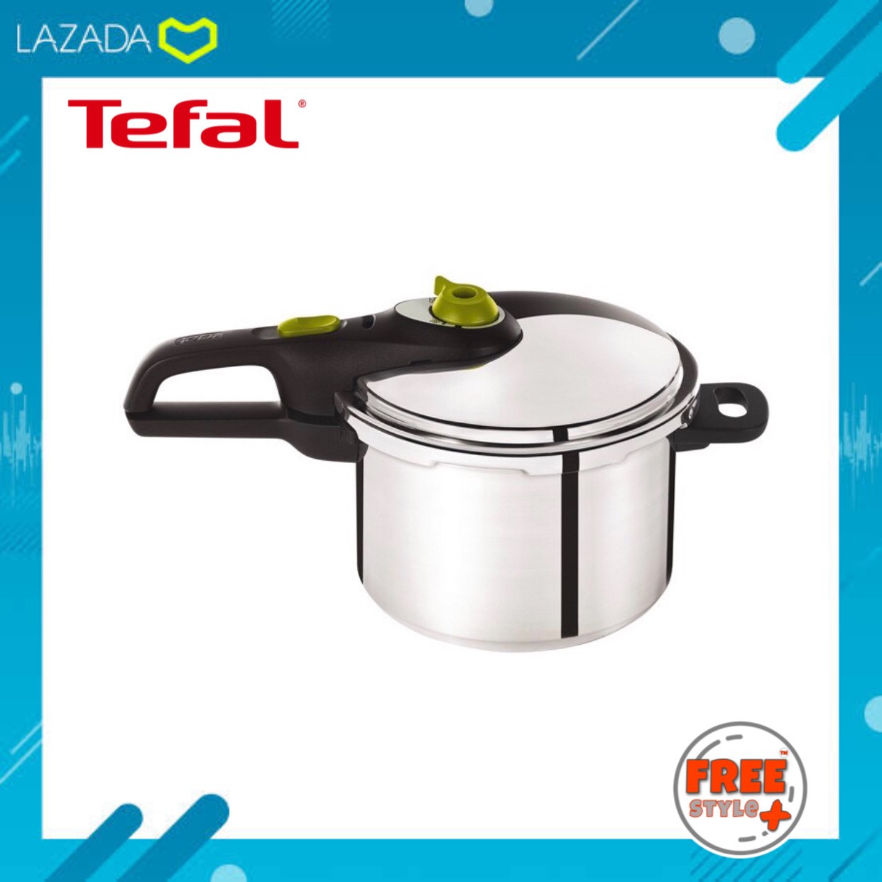 🔥Hot Item🔥💯Tefal หม้ออัดแรงดัน หม้อตุ๋นด่วน 7 ลิตร หรือ 3 ลิตร รุ่น Secure 5 Neo