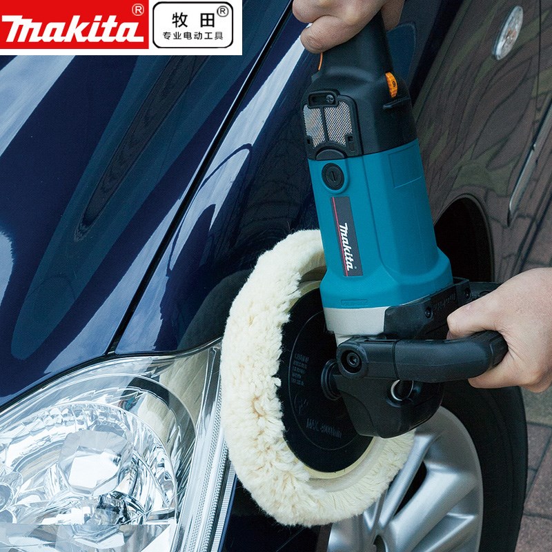 ญี่ปุ่นนำเข้า Makita9227CB/9237CB 4Sร้านรถยนต์ความงามความเร็วสูงขัดขี้ผึ้งเคลือบเครื่อง