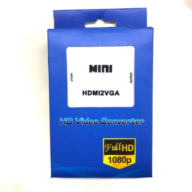 SALE Mini กล่องแปลง HDMIเป็น VGA #คำค้นหาเพิ่มเติม หูฟัง บลูทูธ แบตสำรอง เซนเซอร์ เสารับสัญญาณ ลำโพง สื่อบันเทิง