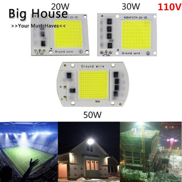 Big House Đèn LED 15W/20W/30W/50W 110V/220V Không Có Ổ Đĩa Đèn Chip Chiếu Sáng Ngoài Trời Đèn LED Lõi Ngô
