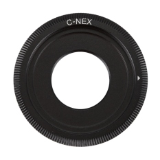 Black C Mount Lens For SONY NEX-5 NEX-3 NEX5 NEX-C3 NEX-VG10 Adapter C-NEX
